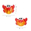 Funny Music Frog&Crab Bubble Blower Machine Electric Automatic Maker Kids Bath Outdoor Toys Bathroom Christmas Gifts LJ201019