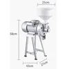 1500wCommercial Wet and Dry Food Grains Grinder small fine powder grinding machine Whole grain mill crushing machine feed crusher220v/110v
