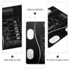 USB-oplaadbare elektronische schaal Huishoudelijke slimme weegschaal (zwart) H1229