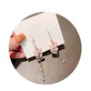 Dangle ljuskrona des boukes d'oreilles koreanska mode öra smycken våren och sommar blommor sträng örhängen designer kvinnor