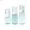 6PC Blu Bottiglie Spray Vuote 30ml/60ml/100ml Mini Contenitore Riutilizzabile di Plastica Contenitori Cosmetici Bottiglie Liquide alta qualità