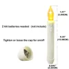 Pływające świece z timerową baterią LED obsługiwaną Flimeless Stożczkową Świec do bezdusznej świecy Harri Potter Light T200601