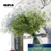 1 pc Artificial Baby's Hasso Flor Gypsophila Fake Silicone Plant para Casamento Home Hotel Party Decoration 5 Cores