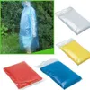 40pcs imperméable jetable adulte d'urgence imperméable manteau de pluie capuche poncho voyage camping must manteau de pluie unisexe vêtements de pluie # LR2 201110