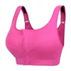 Venda quente Sports Underwear Mulheres Executando Roupas à Prova de Choque Roupas Fitness Seção Fina Tamanho Grande Zip Sexy Sexy Bra lj200821