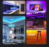 Bluetooth LED tira luz RGB 5050 fita fita LED tira luz dc12v 5m 10m kit completo para sala de estar cozinha cozinha