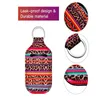 Neoprene Hand Sanitizer Bottle titular chaveiro Bolsas 30ml Hand Sanitizer Bottle Wristlet Keychain Chapstick suporte para garrafa grátis