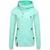 S-5XL impression numérique décontracté velours côtelé manteau sweat à capuche hiver pull épais ample femmes sweats à capuche femme 201103