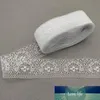 Quente 10 jardas de alta qualidade branco fita fita fita 40mm lace guarnição diy bordado para decoração de costura fita de tecido de renda africana