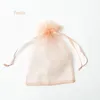 Organza Bag Jewelry Packaging Gift Candy Wedding Party Goodie Packing Favors Pouches Drawable Bags Present Sweets Pouches(10*15CM)