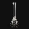 Beker waterpijpglazen bong 11 centimeter eenvoudige bongs met ijscatcher dikke basiswaterleidingen voor downsystem en bowl rokende accessoires