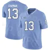 NCAA North Carolina Tar Heels College 15 Beau Corrales Jersey Football 44 Jeremiah Gemmel 11 Myles Wolfolk 5 Dazz Newsome 2 Don Chapman