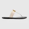 2022 Moda Women Women Francesco Flip Flop Sandals