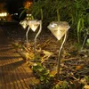 Outdoor Garden Solar Power Lanterns Powered Stake Diamond Lamp LED Lamps Lawn Light Pathway Path Decorations28085143