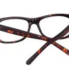 Montura de gafas de estilo unisex 54-18-145 Borde completo de tabla pura importada para anteojos recetados, estuche completo entero 211v