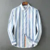 Mens designer skjortor märke kläder män långärmad klänning skjorta hip hop stil hög kvalitet bomull topsm-3xl # 05