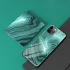 Farbverlauf Marmor gehärtetes Glas Anti-Drop Handyhülle für iPhone 13 Pro Max 12 Mini 11 XS Max XR 8 7 Plus X SE Abdeckung