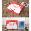 Grande caixa de presente de Natal Papel Papai Noel Snowman Snow Snow Star Candy Cookie Caixas de fita de Natal