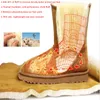 Hakiki Deri Avustralya Kız Erkek Ayak Bileği Kış Çizmeler Çocuklar Için Bebek Ayakkabıları Sıcak Kayak Toddler Boot Bebek Moda Wgg Yeni Botte Fille