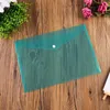 A4 Plastic Envelopes Document Folder with Snap Button File Bags Document Organizers for Document Stationery Tools Organization