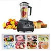 Freeshipping 3HP 2200W 헤비 듀티 상업용 학년 자동 타이머 블렌더 믹서 Juicer 과일 식품 프로세서 아이스 스무디 BPA 무료 2L Jar