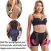 SEXYWG Vrouwen Butt Lifter Hip Enhancer Shaper Slipje Body Shaper Hip Pad Sexy Ondergoed Boyshorts Body Shapewear 220307