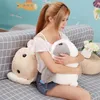 40cm büyük uzun kulaklar tavşan peluş hayvanlar oyuncaklar doldurulmuş tavşan tavşan yumuşak oyuncaklar bebek çocuklar uyku oyuncakları doğum günü Noel hediyeleri lj201126