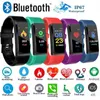 115plusブレスレット心拍数血圧スマートバンドフィットネストラッカースマートバンドBluetoothリストバンドfor Fitbitsスマートウォッチ