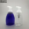 BEAUTY MISSION Foaming bottle whipped mousse foam fine 250 ml plastic foaming pump soap dispenser