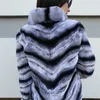 women real natural rex rabbit fur coat high quality 100 genuine rex rabbit fur chinchilla color winter jacket 2011138428446