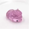 Ny stil Glitter Mochi Squishy Toy Söt Pet Seal Mini Lastar Tryck Squeeze Leksaker Stress Relief Kids Classroom Treasure Box 0947