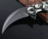 1 PCS FA33 FABLA DO DASTANÇA Faca de garra 440C Titanium revestido de lâminas de alumínio Karambit EDC facas de bolso com caixa de retalho