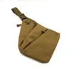 Sacs de rangement pour homme de couleur pure motif de Camouflage à l'extérieur mouvement Anti-contrefaçon numérique un sac à bandoulière 29ca J2