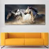 Goodecor The Running Horse Canvas Art Animal Wall Plakat Art Poster do salonu Decor Decor Decor Wall Canvas Print Paint 201133861082