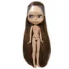 Blythe 17 Action Doll Naken Dolls Body Change en m￤ngd olika stilar Curly Short Straight Anpassningsbar h￥rf￤rg251E