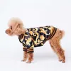 Flora Impresso Pet Casacos Clássicos Vestuário para Cães INS Moda Engrossar Padrão Animais de Estimação Jaquetas Festival Personalidade Trendy Teddy Bulldog JacketJK56
