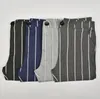 Mode Business Hosen Männer Casual Slim Fit Dünne Business Anzug Kleid Hosen Hosen Hosen Neue Streifen Hosen