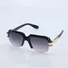 Fashion Men Women Brand Design metal Lens UV400 metal sun glasses MOD607 woman men sunglasses only sunglasses222I