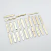 24pcs / lot Metalen blanco clamshell sleutelblad Uncut voor KD- en NB-serie afstandsbediening