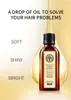 60 ML huile d'argan pure marocaine huiles essentielles de cheveux pour les Types de cheveux secs produits de soin multifonctionnels pour femme 6 pièces