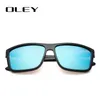 OLEY Men Polarizados Gafas de sol diseñador de marca Retro Sun Glases Accesorios Unisex Conducir gafas de Sol Y6625 220629