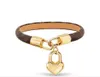 Mode smycken älskar lås v armband armband pulseiras läder äkta läderarmband för kvinnor/män