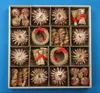 Ensemble d'ornements d'arbre de Noël, décoration de festival tissée en paille de blé, décorations de Noël pour la décoration de Noël en ligne ZgOX9005877