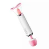 NXY Vibrators Hoogwaardige Seksspeeltje 12-Frequentie Siliconen Vrouwen G-spot 3 In 1 Verwarming Likken Zuigen Tong Vorm Vibrator 0106