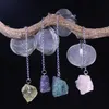 Подвески 1pcs Creative Natural Crystal Stonet 304 Фильтр чая из нержавеющей стали. Грубая хрустальная декорация Qyljun