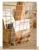 Nordic creative simple gold metal storage basket hamper clothing sundries toys food storage basket home T200224