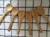 13cm Mini Wooden Bamboo Spoon Lovely Seasoning Spoon Ice Cream Spoons Wooden Flatware 100 pcs/lot