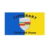 Hrabstwo Tipperary Flag Banner 3x5 FT 90x150cm State Festival Party Prezent 100D Poliester Indoor Outdoor Drukowane