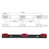14" Red 3Lamp ID LED Light Bar Tailgate Mount For Dodge RAM 1500 2500 3500 Sealed Clearance
