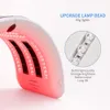 Pro 7 färger LED Photon Light Therapy Mask PDT Lamp Skönhetsmaskin Behandling Hud Åtdragning Ansiktsmynning Acne Remover Anti-Wrinkle